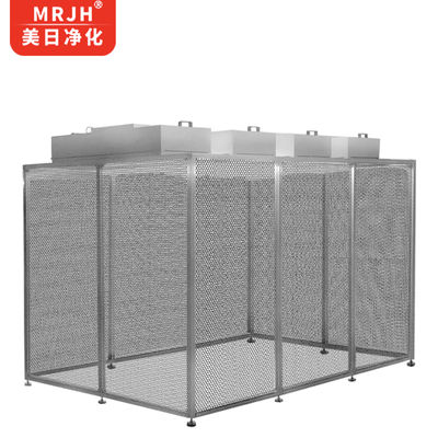 Portable Modular Clean Room System with Glass Doors and Customizable Design for Medical and Food Industries