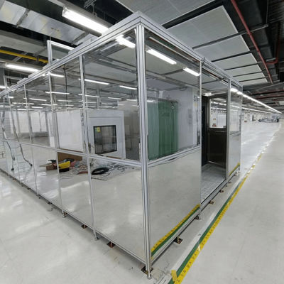 Class 100-10000 Gmp Modular Clean Room Industrial Portable Dust Free Room Customized
