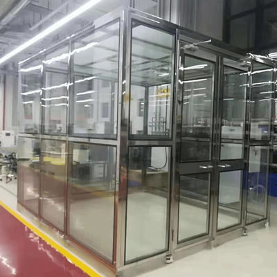 Class 100 Iso 5 6 7 8 Gmp Modular Clean Room Portable Pharma Clean Room Equipment