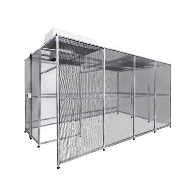 Customizable Modular Clean Room with HEPA Filtration and ISO 8 Compliance for Industrial Applications