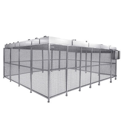 Custom Modular Cleanroom Booth with HEPA Filtration and ISO 14644 Compliance for Contamination Control