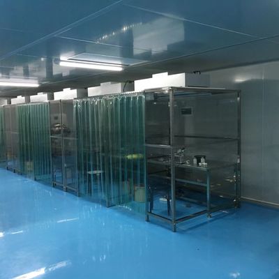 ISO 8 Modular Cleanroom with HEPA Fan Filter Units and Customizable Sizes for Various Applications