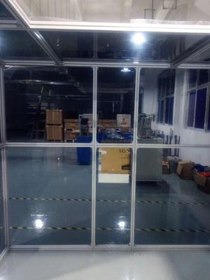 ISO 8 Modular Cleanroom with HEPA Fan Filter Units and Customizable Sizes for Various Applications