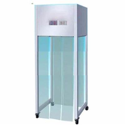 GMP Sampling Booth Portable with Wheels Class 10000 Cleanliness SUS304 Powder-coated Steel Modular Cleanroom