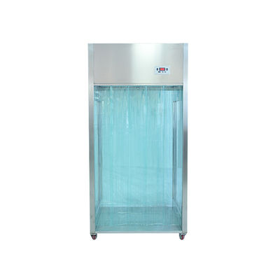 GMP Sampling Booth Portable with Wheels Class 10000 Cleanliness SUS304 Powder-coated Steel Modular Cleanroom
