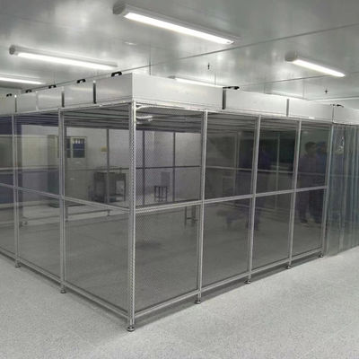 Custom Modular Cleanroom Booth with HEPA Filtration and ISO 14644 Compliance for Contamination Control