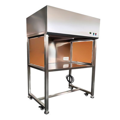 Non Standard FFU Vertical Laminar Flow Hood SUS 304 Stainless Steel For Lab