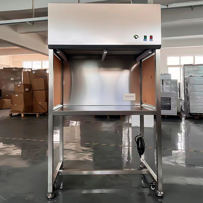Non Standard FFU Vertical Laminar Flow Hood SUS 304 Stainless Steel For Lab