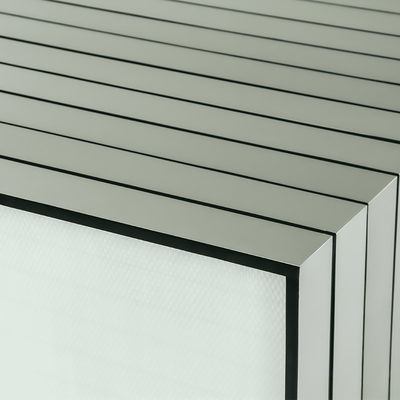 Smart Breathable Hepa High Density Air Filter Aluminum Frame High Flow Air Filters