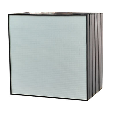 High Efficiency Particulate Air HEPA Air Filter with Panel Filter Construction and Multi-Layer Filtration
