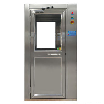 SS 201 Air Shower Room Single Sided Blowers 380V 220V With Swing Door