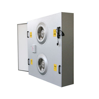 AC Dual-Fan FFU Redundant Airflow System | Pharmaceutical Grade HEPA Filtration | 24/7 Critical Environment Operation