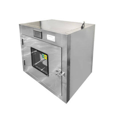Clean Room Xenon Light Pass Box 304 Stainless Steel Electrostatic Interlocked