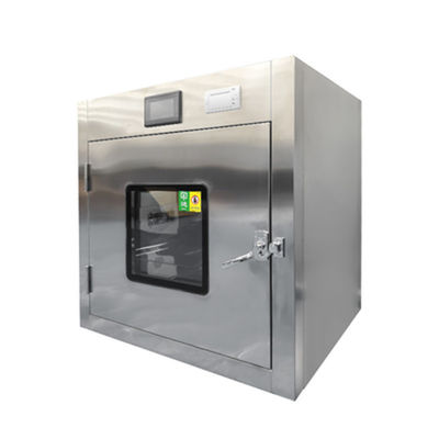 304 Stainless Steel Electrostatic Interlocked Clean Room Xenon Light Pass Box Customizable