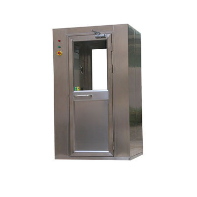 201 Stainless Steel Air Shower with Double Jets and ISO-Certified Compact Design for Cleanroom Decontamination