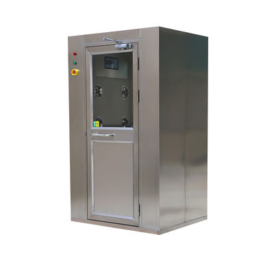 Single-Person Air Shower | 201 Stainless Steel & Double Jets | Compact ISO-Certified Design