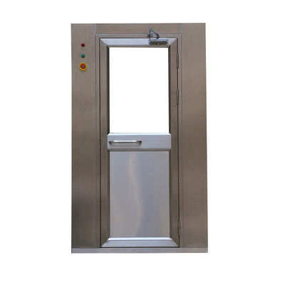 ISO 14644 Air Shower | 304 Stainless Steel & Dual Jets | Compact Single-Person Design