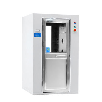 FDA-Compliant 304 Stainless Steel Air Shower with Convex Door for Pharma and Food Cleanrooms