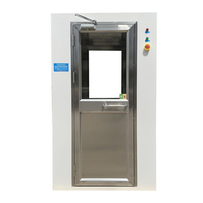 GMP-Compliant 201 Stainless Steel Air Shower with Pharma-Grade Twin Airflow for Cleanroom Decontamination