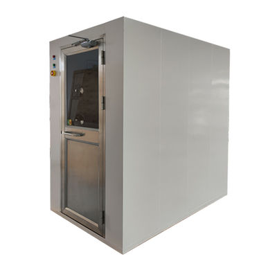 Dual-Person Air Shower with Double Airflow – 201 Stainless Steel for Pharma Labs