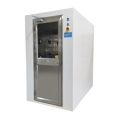 GMP-Compliant 201 Stainless Air Shower | 1240x2000x2100mm | Pharma-Grade Twin Airflow