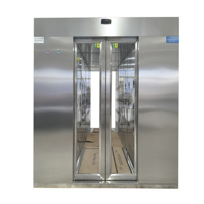 GMP Pharma Air Shower with 304 Stainless Steel Construction, Double-Sided Shower & Microcomputer Control