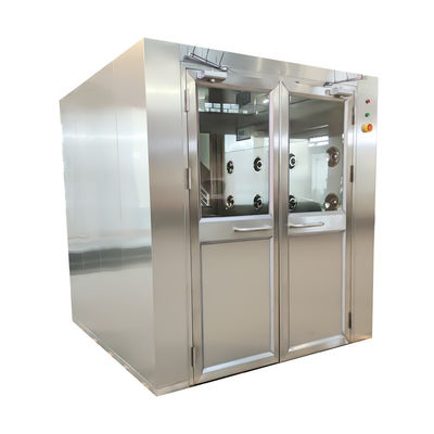 GMP Certified 201 Stainless Steel OSHA-Compliant Cargo Air Shower for Cleanroom Entry