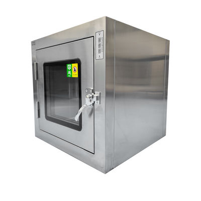 Compact 304 Stainless Steel Pass Box | Space-Saving Design | Lab & Electronics Use