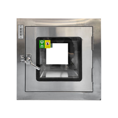 Compact 304 Stainless Steel Pass Box | Space-Saving Design | Lab & Electronics Use