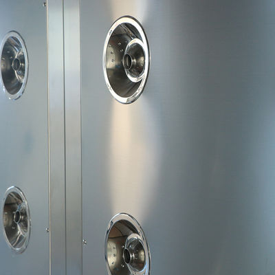 High-Speed Rolling Door Air Shower with HEPA 99.995% Filtration & Safety Sensors