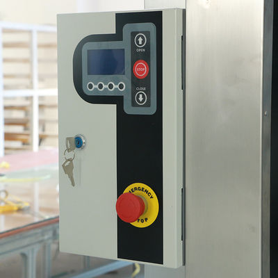 Stainless Steel Goods Air Shower Room: DIN75200 Fireproof, Self-Cleaning PVC Curtain