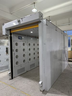 Anti-Collision Air Shower Room with Radar Sensors & DIN75200 Fireproof Certification
