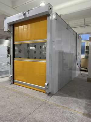 Industrial Heavy-Duty Air Shower with Segmented Windproof Design and 0.8mm Tear-Resistant Curtain for ISO 14644-1 Compliant Cleanrooms