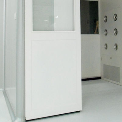Industrial Goods Air Shower with Auto Sliding Doors, 1500W Fan and HEPA Filter for Dust-Free Transfer