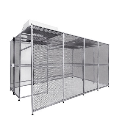 Custom Modular Cleanroom Booth with HEPA Filtration and ISO 14644 Compliance for Contamination Control