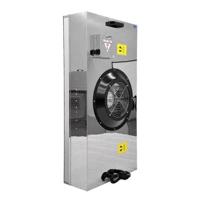 BFU Bottom-Access Fan Filter Unit with Extra-Large HEPA Airflow, Ultra-Low Vibration, and Tool-Free Filter Change for ISO 5-9 Cleanrooms