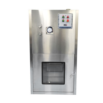 ATEX-Compliant Explosion-Proof Laminar Flow Transfer Window with ISO Class 5 Airflow and 304 Stainless Steel Construction for GMP Pharma Safe Pass-Through