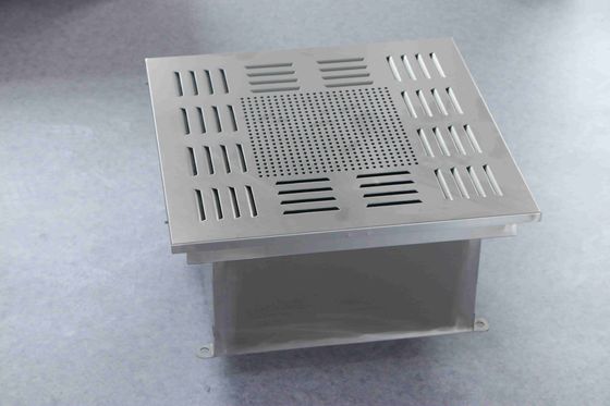 450×450×480 mm Liquid Trough HEPA Air Outlet with Corrosion-Resistant Construction and Tool-Free Installation for Cleanroom Ventilation