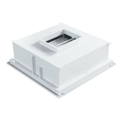 Liquid Trough HEPA Vent with Tool-Free Installation and Chemical-Resistant Construction for Sanitary Compliance in Chemical and Food Plants