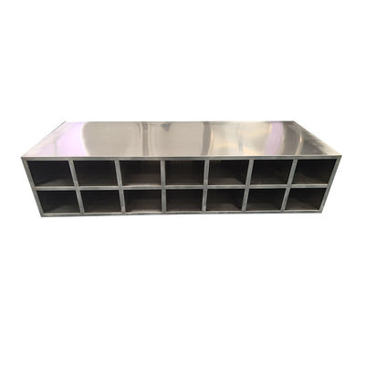 304 Stainless Steel Cleanroom-Compliant Heavy-Duty Step-Over Shoe Bench with Dual-Sided Storage