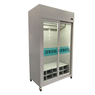 Cold Plate Baked Paint Cleanroom Wardrobe | H13 HEPA 99.95% | Pharma & Food Grade