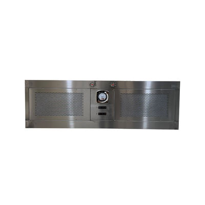 GMP Liquid-Trough Sealed Laminar Flow Hood | H14 HEPA 99.999% Efficiency | ISO 5 Certified