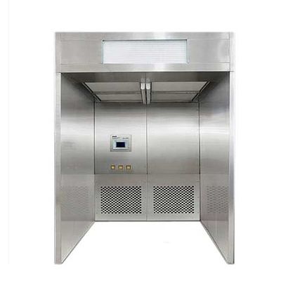 GMP-Compliant Weighing Booth with HEPA Filtration and SUS304 Stainless Steel Construction for Dust Containment