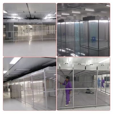Custom ISO5~ISO9 Clean Room with Fresh Air Supply 10%-30% and Temperature Controlled for Sterile Environments