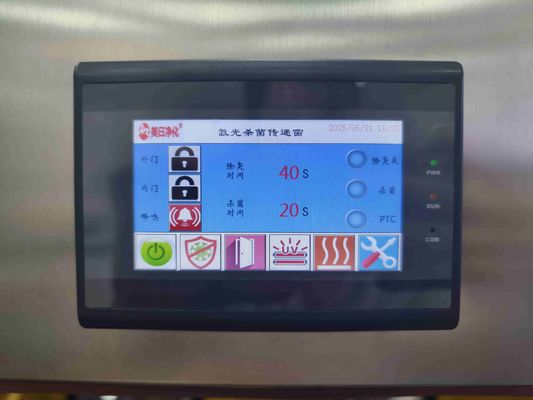 Xenon Light Sterilization Transfer Window | 99.99% Kill Rate in 3 Mins | Cleanroom, Lab & Hospital Safe Material Pass-Through