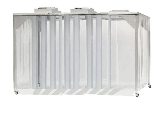 Customizable Modular Clean Room with HEPA Filtration and ISO 8 Compliance for Industrial Applications