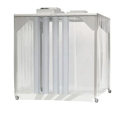 ISO 5 Clean Booth with HEPA FFU System | Modular & Mobile Design for Labs/Electronics