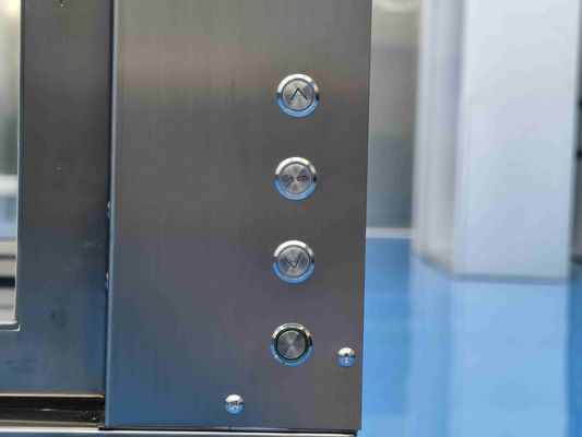 Vertical Lift Door Laminar Flow Pass-Through | HEPA H14 Filter | SUS304 Stainless Steel