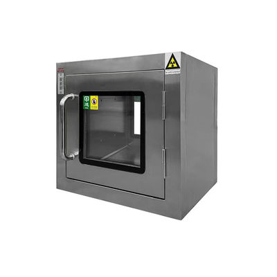Radiation-Proof Transfer Hatch with Dual-Lead Shielded Chambers, 10-50mm Lead Equivalency, and HEPA/ULPA Filtration for Safe Material Handling