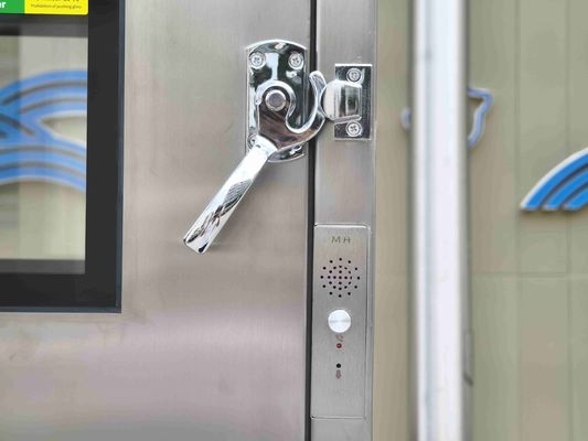 Triple-Layer Mechanically Interlocked Pass Box with UV Sterilization and 304 Stainless Steel Construction